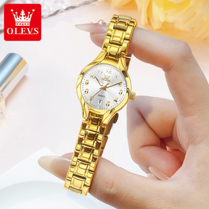 OLEVS 3650 <span class=keywords><strong>Montre</strong></span> Classique Originale de Marque OEM avec Logo Personnalisé pour <span class=keywords><strong>Femme</strong></span>, Lumineuse, Étanche, Élégante, Classique, pour Filles et Dames, <span class=keywords><strong>Montre</strong></span> à Quartz pour Femmes - Product Image 1