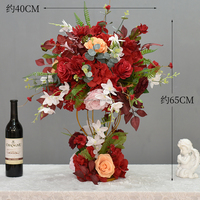Nouveau design, excellents centres de table pour la décoration d'intérieur de mariage, fleurs de table aux couleurs multiples, centres de table personnalisés pour la fête