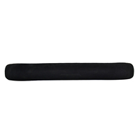 Volant de course universel 320 mm D plat noir en suède pour voiture de course, pièces intérieures automobiles