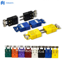 Connecteur de thermocouple série OSTW-CC de taille standard, type K/T/J/E/N/U/R/S, avec support de fixation de câble, OEM/ODM, IP65