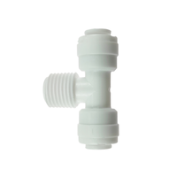 Raccord coudé mâle à compression en plastique pour système d'eau, raccords rapides pour tuyaux d'eau, usine de raccords