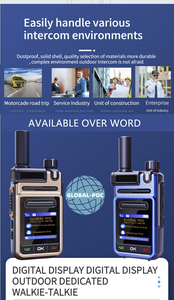 <span class=keywords><strong>Radio</strong></span> avec carte SIM POC 4G personnalisée pour les voyages internationaux, étanche IPX6, communication réseau, interphone, talkie-walkie longue portée 5000 km - Product Image 4