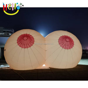 Modèle publicitaire gonflable géant d'art abstrait, gros seins gonflables - Product Image 5