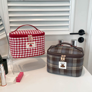 Nouvelle trousse de maquillage portable pour femme, écologique, légère, avec fermeture éclair, multifonctionnelle, à porter à la main - Product Image 5