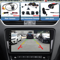Radio Mobil Android Car-play untuk Mobil Toyota Fortuner Hilux 2004-2014 Head Unit 10 INCH GPS Navigasi Multimedia Pemutar Radio Mobil