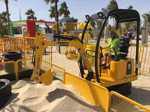 Excavatrices de loisirs pour enfants - Équipement de jeu public extérieur pour parcs, plages, activités parent-enfant, construction en acier, 500 kg - Product Image 4
