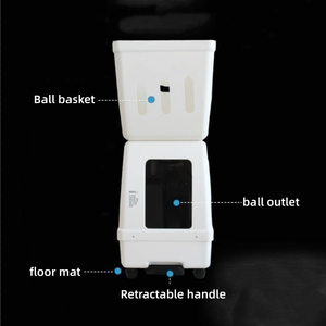 Portable APP Control <b>Smart</b> Tennis <b>Ball</b> Machine Launcher for Professional Court Training Automatic Feeder Practice Server - Product Image 5
