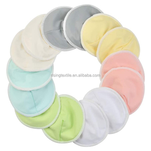 High Quality Nursing Breast Pads Washable Nursing Braest Pads 3-Layer Bamboo Breast pads With Laundry Bag - Product Image 2