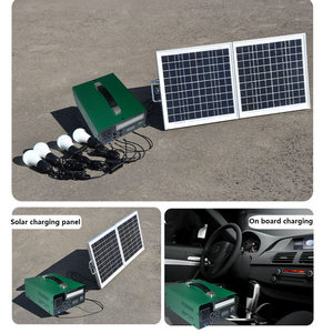 Allpowers avec éclairage AC110V 220v DC panneau solaire 300w 500w 800w 1000w station d'alimentation portable - Product Image 4