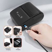 8006B Harga Bagus Harga Grosir Printer Label Thermal Saku Nirkabel Bluetooth Mini Portabel 80mm Android 50mm/s