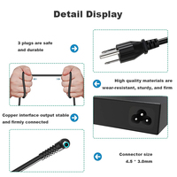 Adaptador de corriente de venta directa de fábrica 120W 19,5 V 6.15A 4,5*3,0mm AC DC adaptador Universal Laptop cargador para Hp