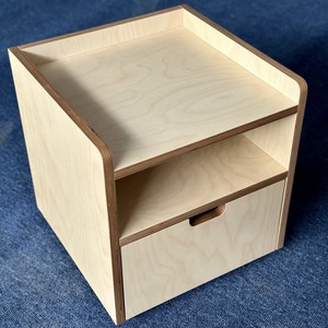 Mesa de <span class=keywords><strong>Noche</strong></span> Ecológica Eco0 Marine Board, Lista para Armar, No Tóxica, para Dormitorio - Product Image 1
