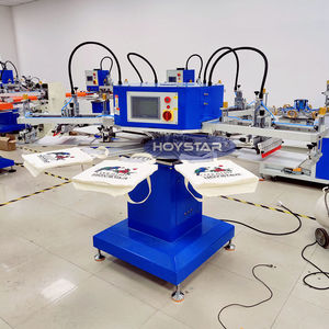 Machine d'impression sérigraphique automatique pour t-shirts, <span class=keywords><strong>kit</strong></span> 4 couleurs, sérigraphie textile, octopus automatique - Product Image 5