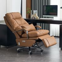 Fauteuil de Direction Électrique en Cuir Rotatif avec Massage, Chaise de Bureau Ventilée Confortable pour Longues Séances, Idéal pour le Télétravail et la Vente en Gros