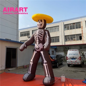 <span class=keywords><strong>Esqueleto</strong></span> Inflable <span class=keywords><strong>del</strong></span> Día de los Muertos, Decoración Inflable de <span class=keywords><strong>Esqueleto</strong></span> de Halloween, Modelo <span class=keywords><strong>Humano</strong></span> de Calavera Personalizado, Inflables de Halloween - Product Image 5