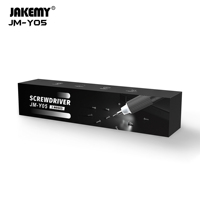 Y05 Mini tournevis électrique sans fil DIY avec moteur à balais, kit d'outils multi-têtes, jeu de embouts, batterie lithium-ion 3,7 V 320 mAh, couple de 3 Nm