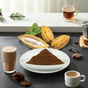 Wholesale fat-reduced cocoa powder alkalized for hot chocolate