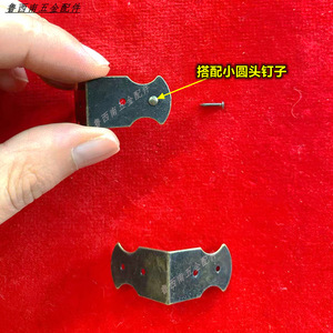 Support d'angle en fer de 25 mm en forme de L, plaque plate de 50x15 mm, accessoire de quincaillerie pour la protection des emballages - Product Image 4