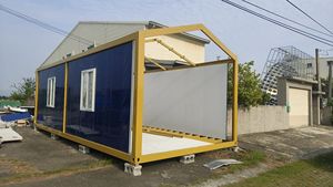 Maison préfabriquée extensible de luxe de 40 pieds et 20 pieds, en kit, portable, en acier et en bois, pour l'extérieur, conteneur de toilettes mobiles, maison - Product Image 3