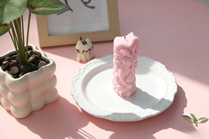 Ensemble de moules en silicone 3D pour bougies, motifs Fée, Tulipe et Cactus Saguaro, pour kits de fabrication de bougies <span class=keywords><strong>DIY</strong></span> professionnels - Product Image 5