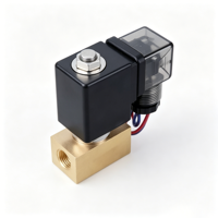 Vanne solénoïde automatique industrielle résistante à haute pression (0,2-80 bars) pour eau, air, huile et autres fluides