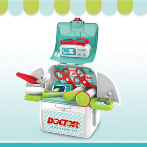 Sac à dos 2-en-1 : Kit médical de jeu de rôle clinique, jouet réaliste en plastique avec stéthoscope pour enfants - Product Image 4