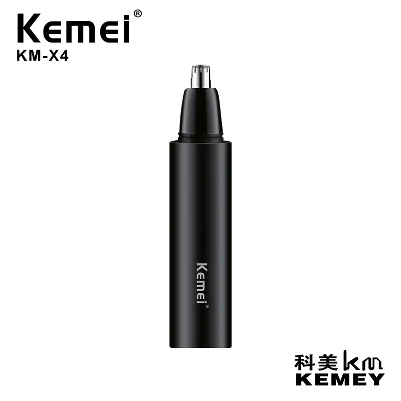 Nose Trimmer Trimmer Trimmer Wholesale USB Charging Portable Nose Clipper Kemei KM-X4 Trimmer Washable Electric Nose Trimmer