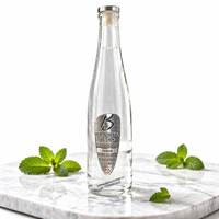 Etiqueta Adhesiva Curva para Botella de Vino Pisco, de Metal, Aluminio, Color Dorado Antiguo, para Empaque