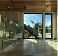 Portes et fenêtres extérieures en aluminium PRIMA sur mesure avec vue panoramique pour maison et hôtel