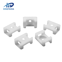 Clips de câble Organisateur de supports HC-1 M4 Noir Attache de câble Base Saddle Type Mount Wire Holder Cable Zip Mount
