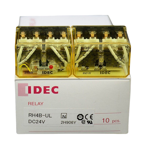 Relé PLC I/D/C/E <span class=keywords><strong>RH4B</strong></span> 220VAC, 10 Unidades, para Automatización Industrial y Control, Nuevo y Original, Control Programable para Automatización Industrial - Product Image 1