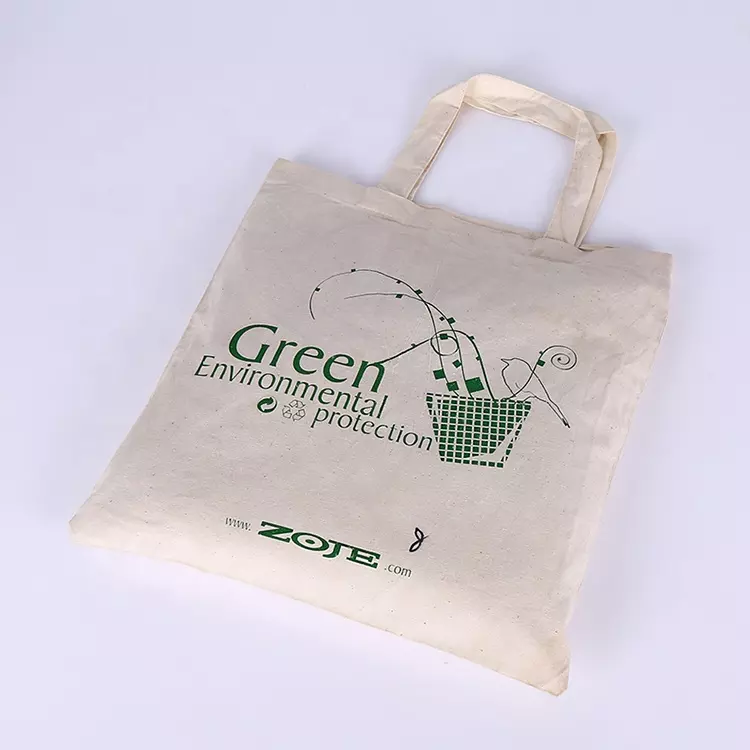 Reusable Eco Friendly Shopping Tote Canvas Cotton Tote Bag