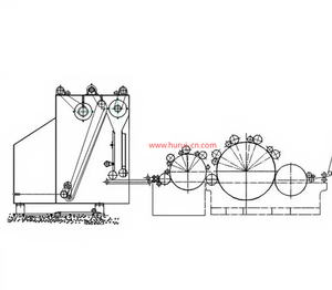 Machine <span class=keywords><strong>à</strong></span> carder les fibres de laine HURUI Textile Machinery de Chine avec boîte d'alimentation, largeur de travail de 1020 mm, fabriquée par Carder - Product Image 3
