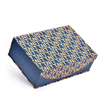 Caja de Regalo Magnética Plegable con Logotipo y Diseño Personalizados al por Mayor, con Grabado y Lámina Dorada - Empaque de Cartón Rígido Reciclable