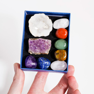 Lot de Pierres Brutes Naturelles Roulées en Sélénite pour Chakra, Richesse, Amour, Énergie, Guérison, Reiki – Cadeau en Cristal - Product Image 5