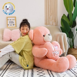 Peluches de Osos Personalizados, Lindos Cojines de Osos, Animales de Peluche, Juguetes de Dibujos Animados, Cojines Decorativos Rellenos de Algodón PP, Venta al por Mayor - Product Image 2