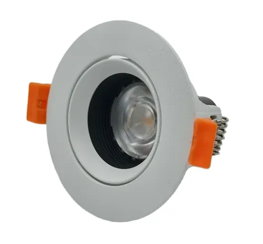 3w/5w Hole Recessed Downlight Led Down Lamp Ceiling Light Led Light with CE certificate Ivory Clean Painted White Lights bulb