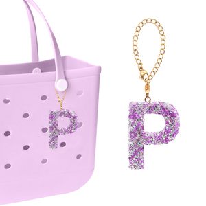 Bag Charms for Bogg Bag <b>Accessories</b> for Women Girls personalized letters Decorative for Bitty Bogg Handbags <b>Beach</b> Totes bags - Product Image 5