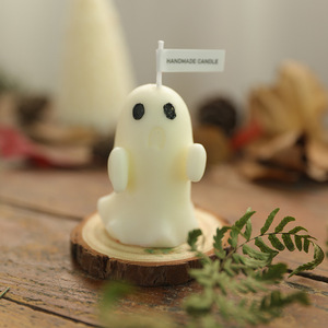 Velas Aromáticas Perfumadas Blancas sin Humo, Hechas a Mano, Novedosas, al por Mayor, para Decoración de Halloween - Product Image 5