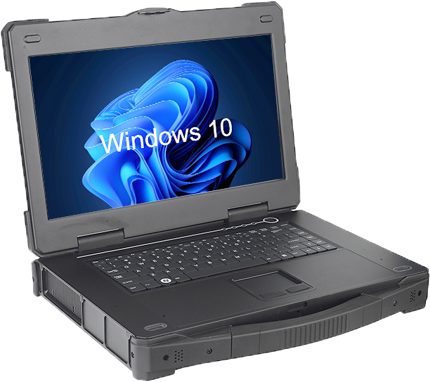 PIP-N615RG 15.6 Inch Industrial Laptop with Intel Core I3/i5/i7 Resistive Touch Screen rugged Stock Product