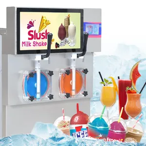 Taylor ice slushy granita machine/cocktail margarita machine/7 eleven slush machine with advertising light box