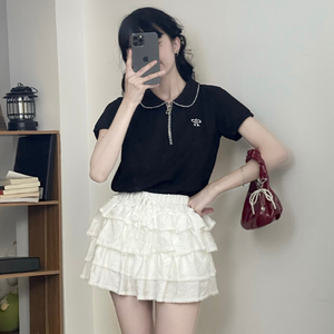 Camiseta Ecológica de Manga Larga con Cuello en V y Botones para Mujer, Ajustada y Comprimida, Mezcla de Algodón Natural - Product Image 2