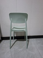 Chaise de salle à manger empilable sans accoudoirs de style victorien pour la maison, le bureau et l'extérieur