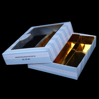 Cajas de Regalo Personalizadas al por Mayor con Forma de Corazón Abierto, con Laminado Mate y Grabado en Relieve, Cajas Rígidas de Cartón Reciclado para Empaque de Chocolate