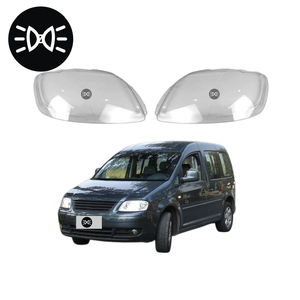 ZWENJIN per <span class=keywords><strong>Volkswagen</strong></span> VW <span class=keywords><strong>Caddy</strong></span> 2004 05 06 2007 2008 2009 Coprilampada Trasparente per Faro Anteriore - Product Image 1