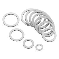 Rondelles plates en alliage d'aluminium 1060 résistantes aux hautes températures, joints d'étanchéité, rondelles surdimensionnées pour usage thermique M4 à M65