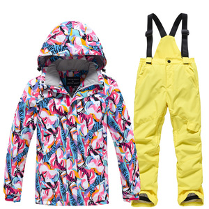 Extérieur épais chaud hiver froid enfant enfants vestes <span class=keywords><strong>de</strong></span> <span class=keywords><strong>ski</strong></span> pantalons <span class=keywords><strong>de</strong></span> <span class=keywords><strong>ski</strong></span> garçons filles coupe-vent combinaisons <span class=keywords><strong>de</strong></span> <span class=keywords><strong>ski</strong></span> imperméables pour enfants - Product Image 6