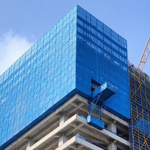 Yüksek katlı elektrikli iskele hava koşullarına dayanıklı çalışma platformları için Modern GETO çelik güvenlik ekranı kendinden tırmanma galvanizli yüzey - Product Image 6