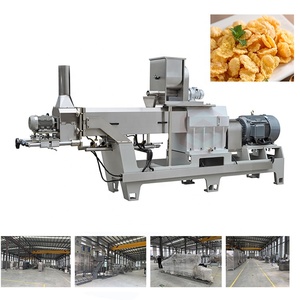 Điều kiện Mới tự động nhỏ công nghiệp Ngô mảnh máy hoạt động dễ dàng ăn sáng Ngũ Cốc Hạt bột trộn chế biến thực phẩm - Product Image 4