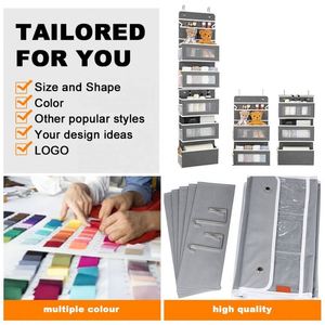 Hot Selling 6-<b>Shelf</b> Over the Door Organizer 1 Split Into 2 Hanging Storage Door Organizer - Product Image 4
